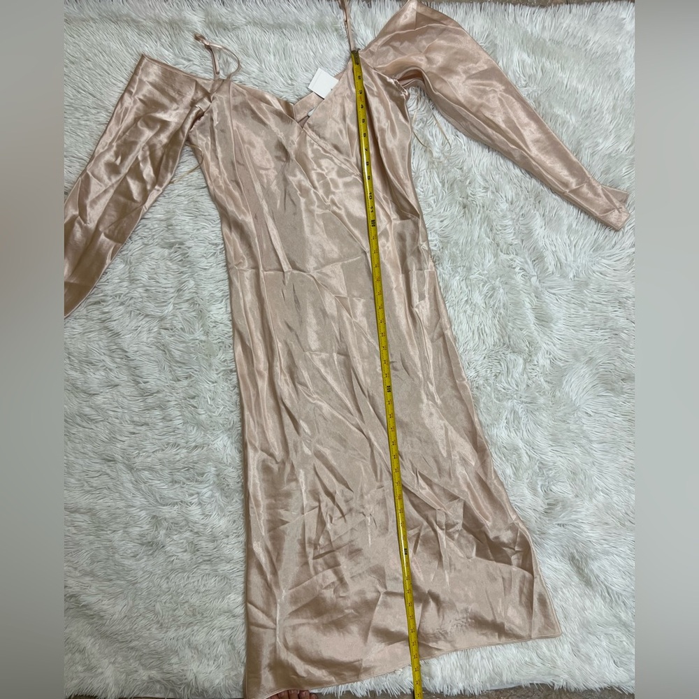 Vince. Elegante Women's Cream Dress - Picture 6 of 10